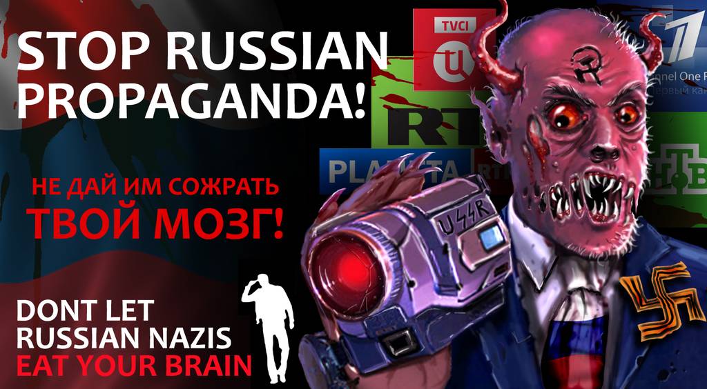 Stop russian. Stop Russian propaganda.