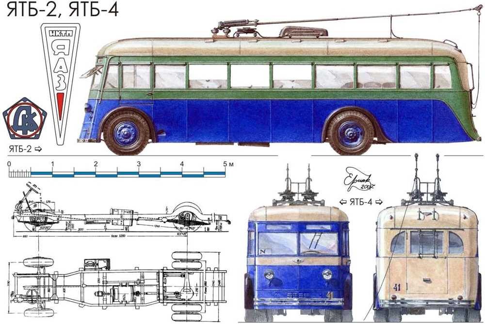 Троллейбус 4а. Модель троллейбуса ЯТБ-1. ЯТБ-4 троллейбус. Чертеж троллейбуса ЯТБ 2. Троллейбус ЗИУ-5 чертежи.