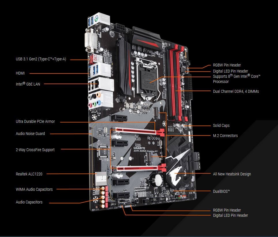 Z370 gaming 3. Материнская плата Gigabyte z370. Z370 AORUS Gaming k3. Материнская плата z370 AORUS Gaming 3. Gigabyte z370 AORUS Gaming k3.