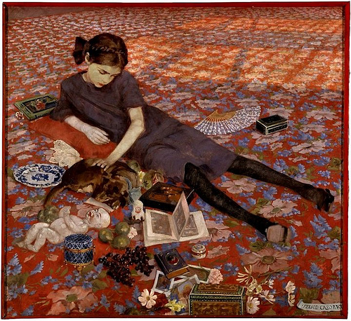 Felice_Casorati__Girl_on_a_red_carpet__1912.jpg