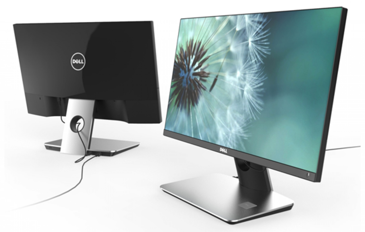 Сайт монитор. Монитор dell s2317hwi. Монитор dell u2417hwi. Dell 2016. Экран сбоку.