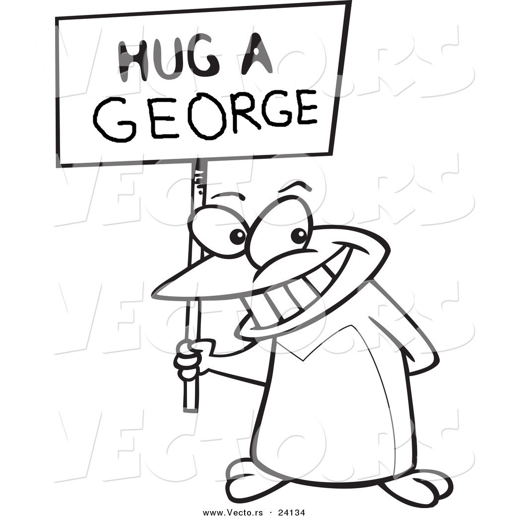 vector_of_a_cartoon_penguin_holding_a_hug_a_penguin_awareness_sign_coloring_page_outline_by_ron_leishman_24134.jpg