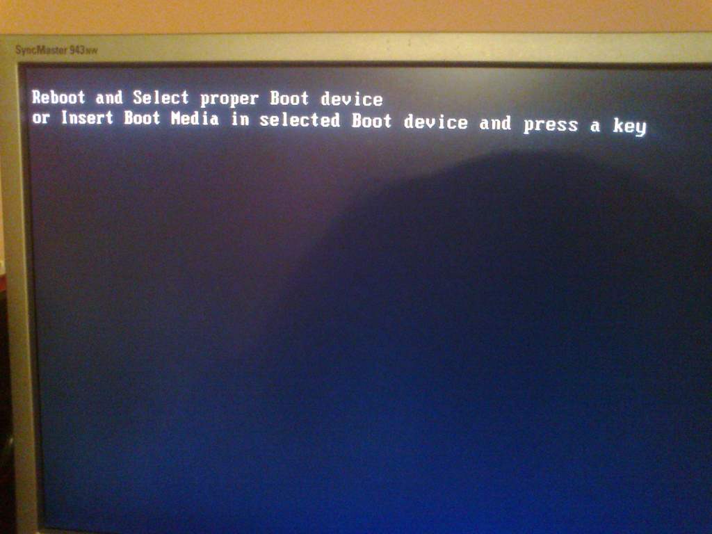 Reboot and select proper device windows. Ошибка Reboot and select proper Boot device. Reboot and select proper Boot device and Press a Key. Reboot and select proper Boot device or Insert Boot Media. Компьютер Reboot and select proper Boot device.