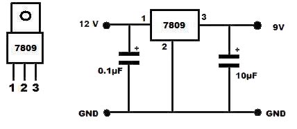 Стабилизатор напряжения 9 вольт схема