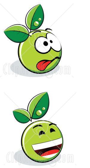 33217_Clipart_Illustration_Of_An_Exhausted_Green_Organic_Smith_Leaves.JPG