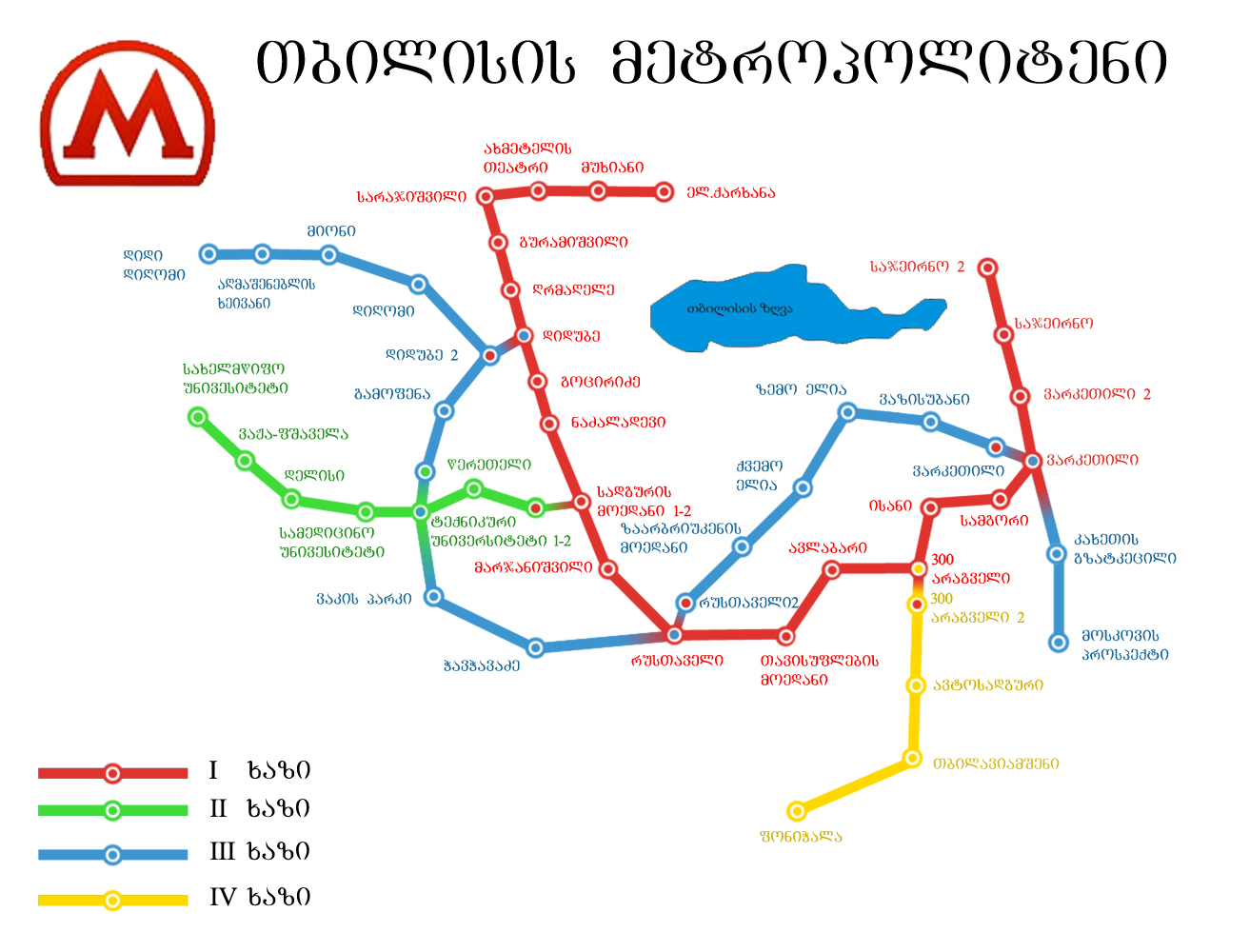 метро в тбилиси все станции