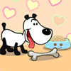 dog_lick_bone_animated_avatar_100x100_22069.gif