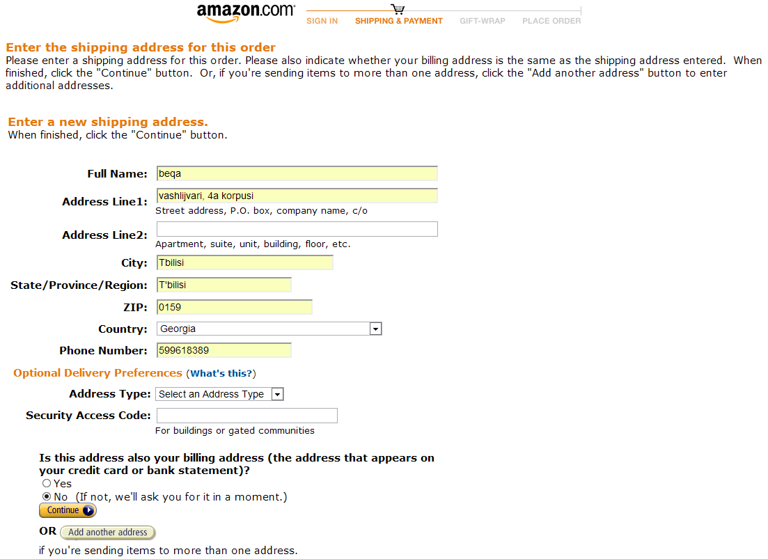 Как переводить адрес. Как заполнять адрес на Амазоне. Address как заполнить. Address line 1. Address line 1 пример.