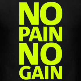 no_pain_no_gain_mens_t_shirt_design.png
