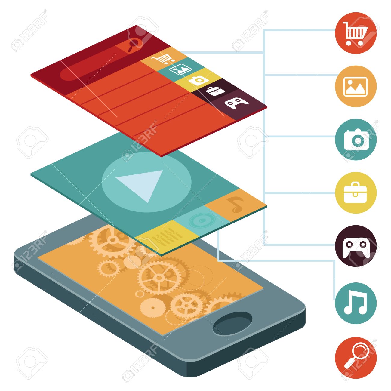 21703328_vector_mobile_phone_with_interface_screens_infographic_design_elements_in_flat_retro_style.jpg