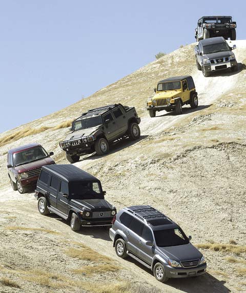 163_0412_4x4_04z_2004_jeep_wrangler_rubicon_2004_hummer_h1_2004_land_rover_range_rover_hse_2004_mercedes_benz_g55_amg_2004_lexus_gx_470_2004_nissan_titan_2004_hummer_h2_sut_7_vehicle_line_climb_down_view.jpg