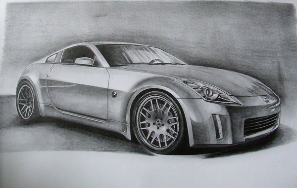 nissan_Z350_pencil_by_donescu.jpg