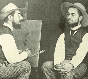 Lautrec_self_portrait.gif